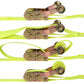 2" x 18' Rollup Ratchet Strap With Double J Hook