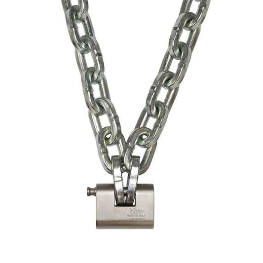 12 inch x 7 foot Pewag Security Chain Kit wViro Lock image 1 of 2