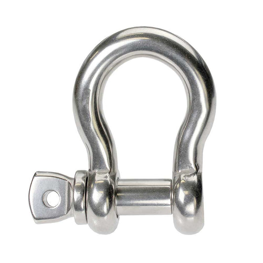 14 inch Stainless Steel Screw Pin Anchor Shackle Import 044 Tons