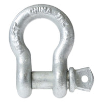 1 inch Galvanized Steel Screw Pin Anchor Shackle Import 850 Ton