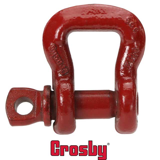 Crosby&reg Sling Saver Shackle Screw Pin 5 inch S253 35 Ton image 2 of 2