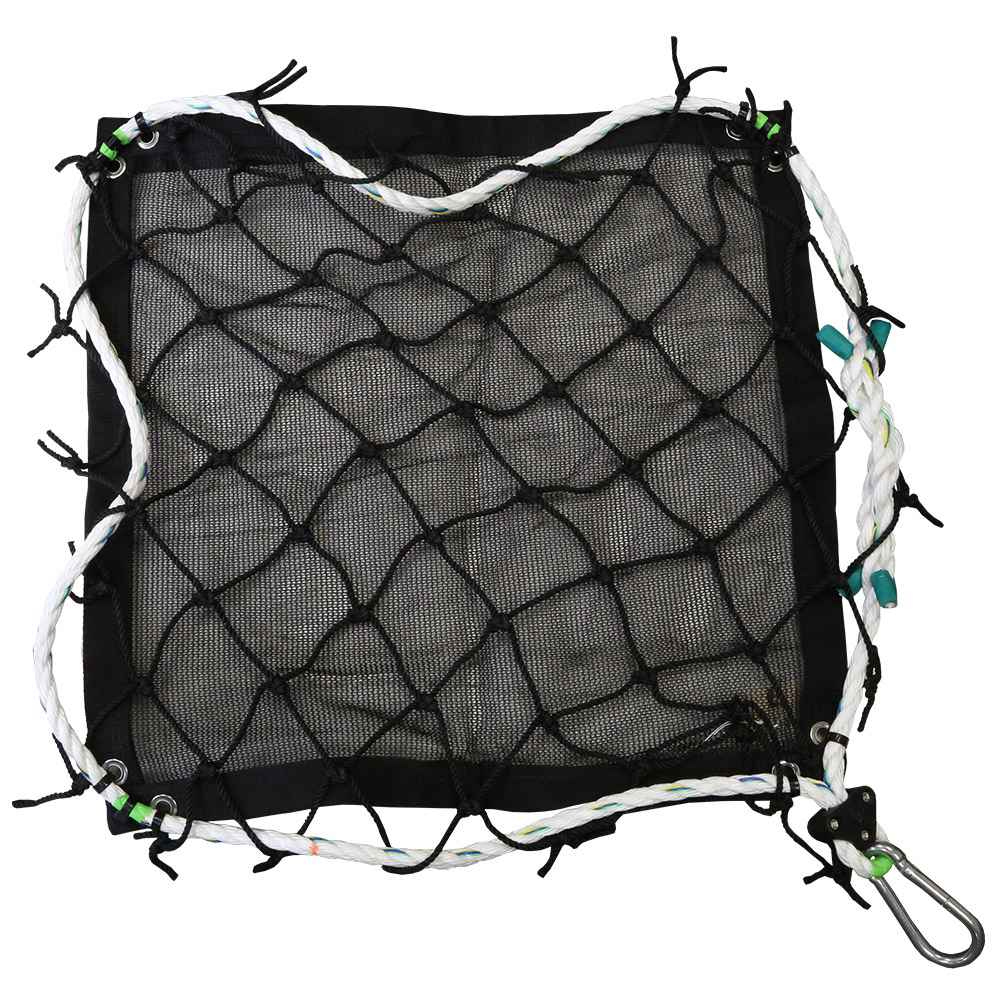 Personnel Safety Net w/ Debris Liner - 17' x 17' x 24' Triangle
