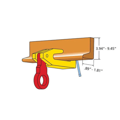 Terrier TBS 112 Ton Shipbuilding Screw Clamp 862150 image 3 of 3