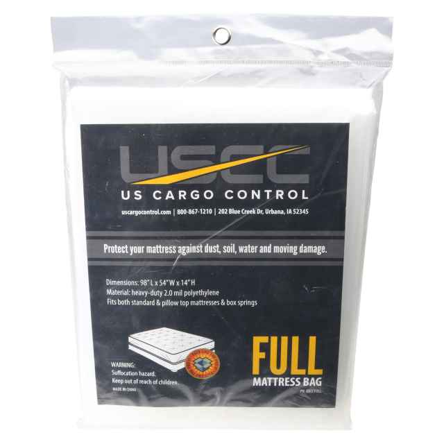 Heavy Duty Plastic Mattress Bag: Full