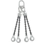932 inch x 15 foot Crosby Adjustable 4 Leg Chain Sling w SelfLocking Hooks Grade 100 image 1 of 2