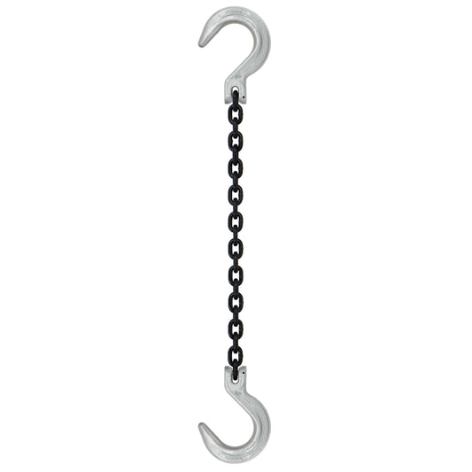932 inch x 20 foot Crosby Single Leg Chain Sling w Foundry & Foundry Hooks Grade 100 image 1 of 2