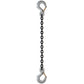 516 inch x 12 foot Crosby Single Leg Chain Sling w Sling & Sling Hooks Grade 100 image 1 of 2