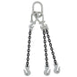 38 inch x 15 foot Crosby Adjustable 3 Leg Chain Sling w Grab Hooks Grade 100 image 1 of 2