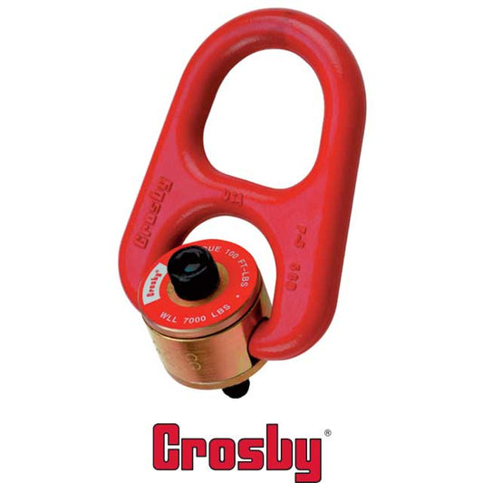 Crosby 38 inch x 112 inch Heavy Duty Swivel Hoist Ring HR1000 image 2 of 2