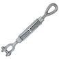 1 inch x 24 inch Crosby Jaw & Eye Galvanized Turnbuckle HG227 image 1 of 2