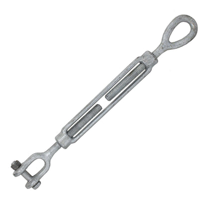 58 inch x 9 inch Crosby Jaw & Eye Galvanized Turnbuckle HG227 image 1 of 2