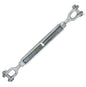 1 inch x 6 inch Crosby Jaw & Jaw Galvanized Turnbuckle HG228 image 1 of 2