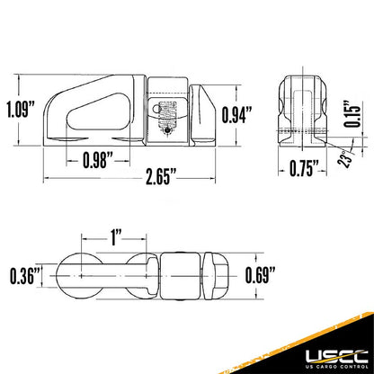 Double Stud Fitting w Large Opening image 8 of 8