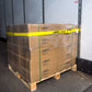 2 inch x 12 foot Yellow Sliding E Track Ratchet Strap w Spring EFittings image 5 of 9
