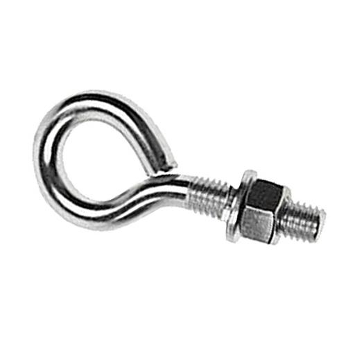 12 inch x 2 inch Stainless Steel Type 316 NonWelded Eye Bolt image 2 of 2
