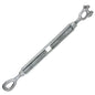 Galvanized Turnbuckle Import Jaw & Eye 1 inch x 18 inch image 1 of 3