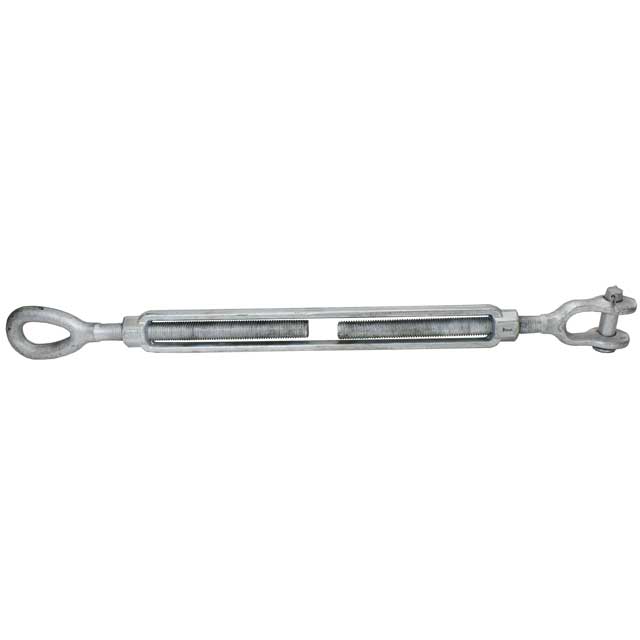 Galvanized Turnbuckle Import Jaw & Eye 1 inch x 18 inch image 3 of 3