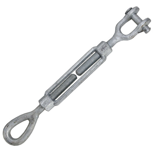 Galvanized Turnbuckle Import Jaw & Eye 34 inch x 6 inch image 1 of 3