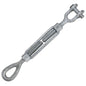 Galvanized Turnbuckle Import Jaw & Eye 34 inch x 6 inch image 1 of 3