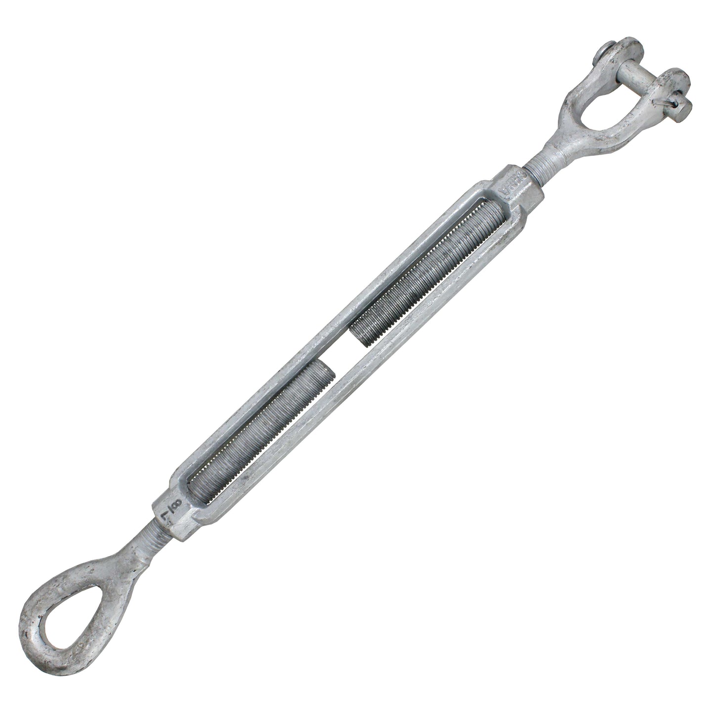 Galvanized Turnbuckle Import Jaw & Eye 78 inch x 12 inch image 1 of 3