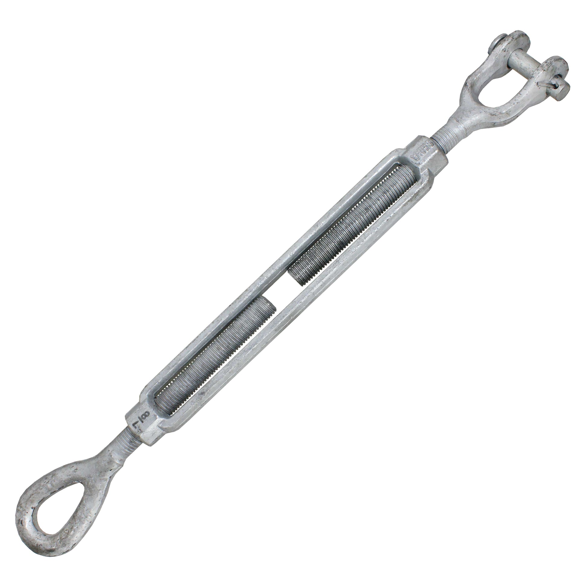 Galvanized Turnbuckle Import Jaw & Eye 78 inch x 12 inch image 1 of 3