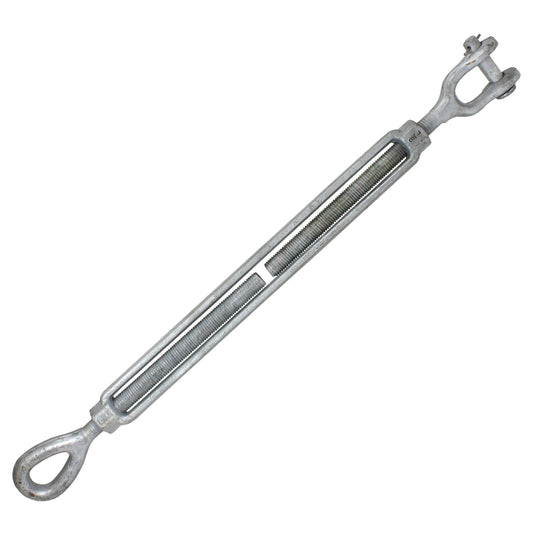 Galvanized Turnbuckle Import Jaw & Eye 78 inch x 18 image 1 of 3