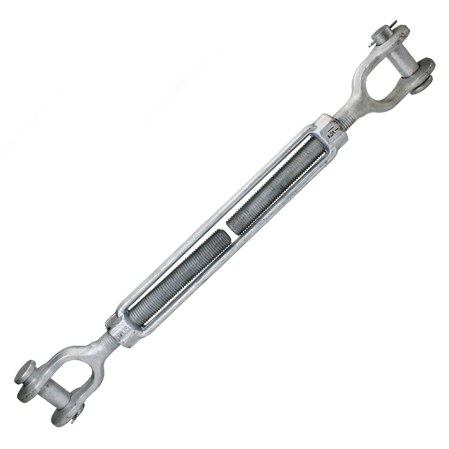 Galvanized Turnbuckle Import Jaw & Jaw 112 inch x 18 inch image 1 of 3