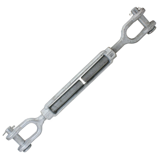 Galvanized Turnbuckle Import Jaw & Jaw 114 inch x 12 inch image 1 of 3