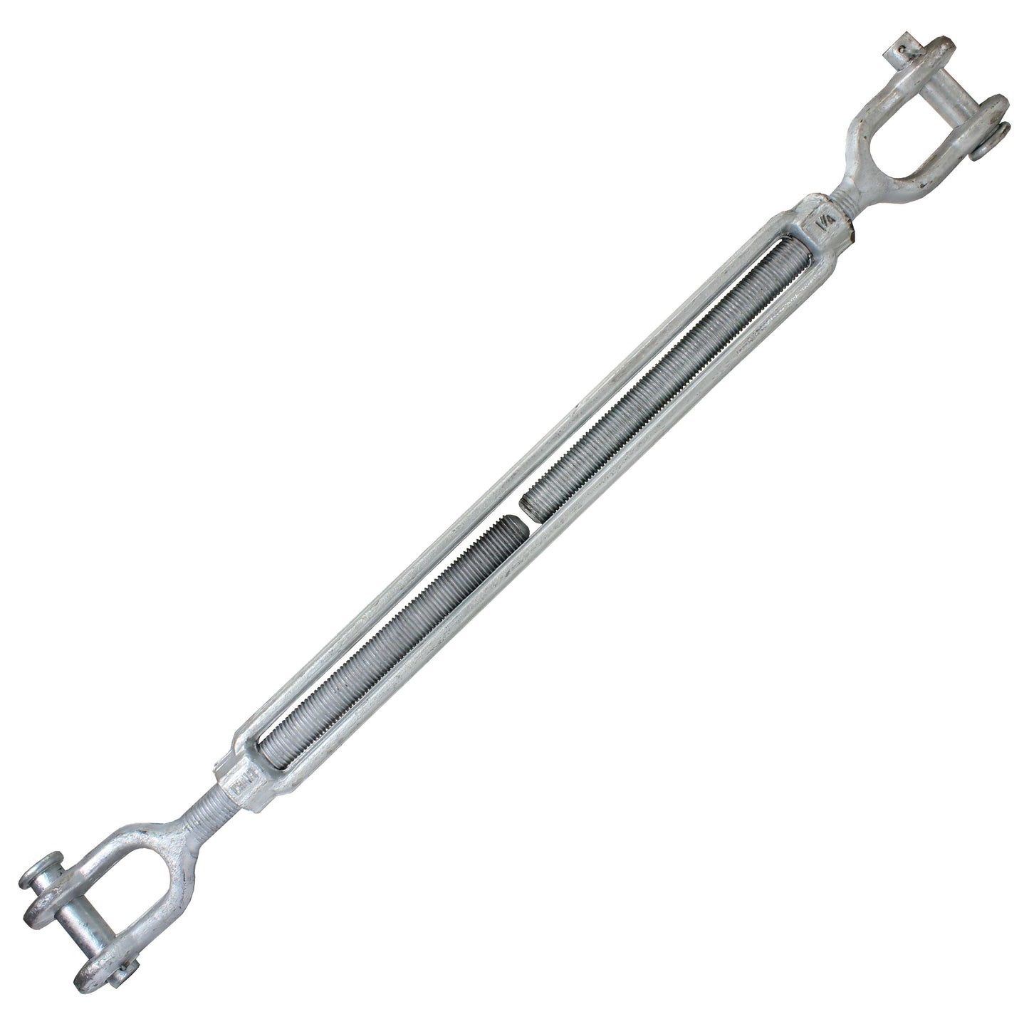 Galvanized Turnbuckle Import Jaw & Jaw 114 inch x 24 inch image 1 of 3