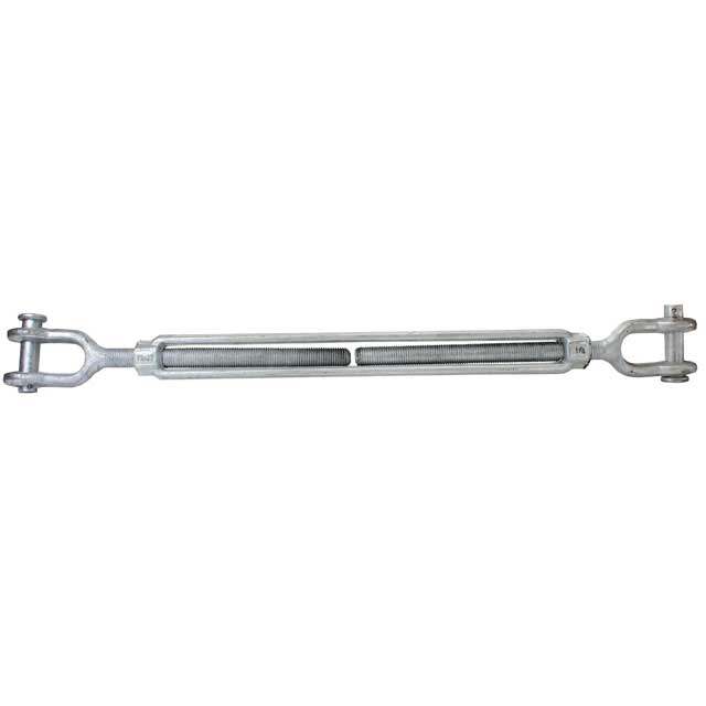Galvanized Turnbuckle Import Jaw & Jaw 114 inch x 24 inch image 3 of 3