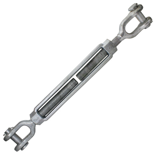 Galvanized Turnbuckle Import Jaw & Jaw 134 inch x 18 inch image 1 of 3