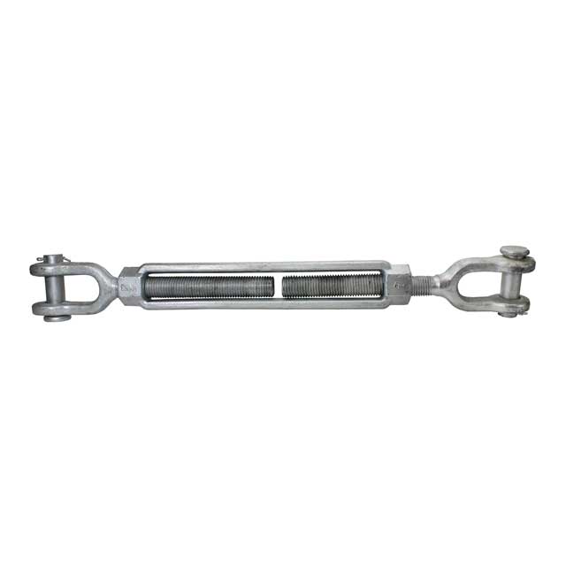 Galvanized Turnbuckle Import Jaw & Jaw 134 inch x 18 inch image 3 of 3