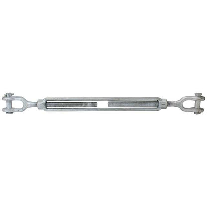 Galvanized Turnbuckle Import Jaw & Jaw 1 inch x 18 inch image 3 of 3