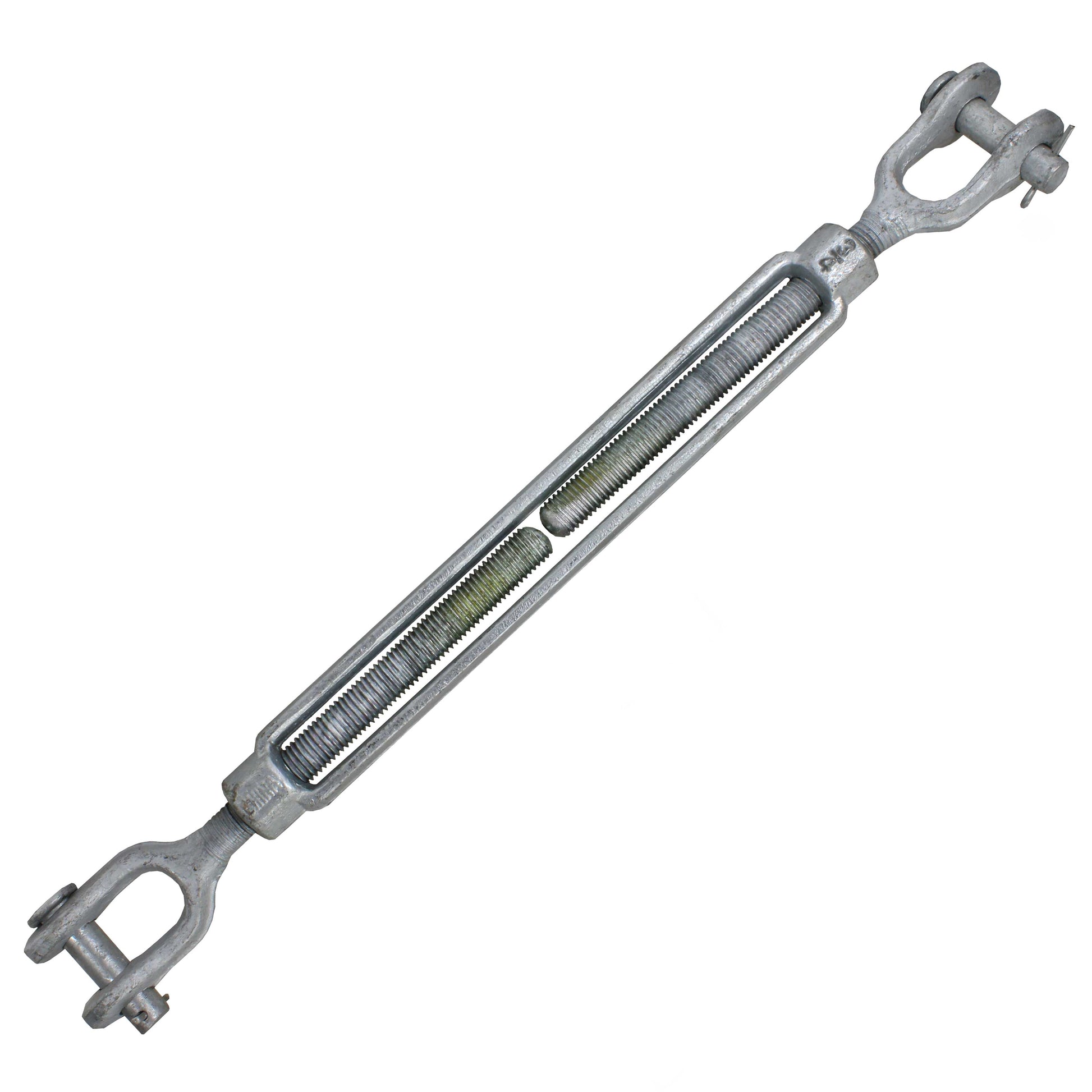 Galvanized Turnbuckle Import Jaw & Jaw 34 inch x 12 inch image 1 of 3