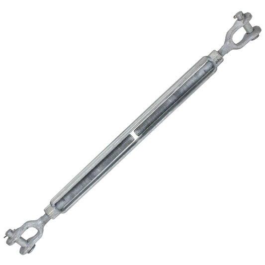 Galvanized Turnbuckle Import Jaw & Jaw 34 x 18 image 1 of 3