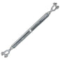 Galvanized Turnbuckle Import Jaw & Jaw 34 x 18 image 1 of 3