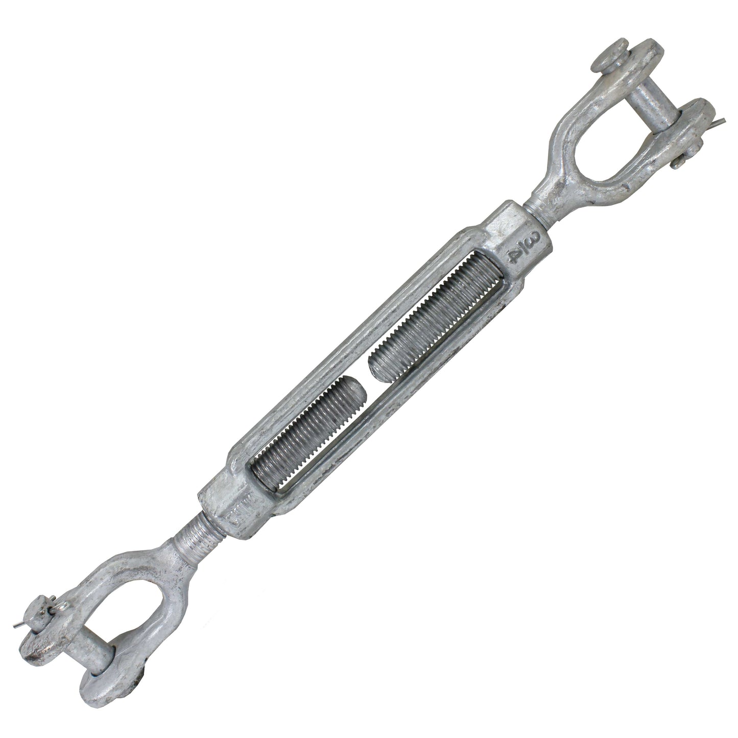 Galvanized Turnbuckle Import Jaw & Jaw 34 inch x 6 inch image 1 of 3