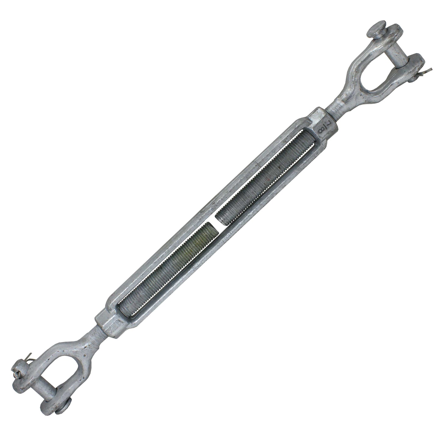 Galvanized Turnbuckle Import Jaw & Jaw 78 inch x 12 image 1 of 3