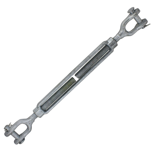 Galvanized Turnbuckle Import Jaw & Jaw 78 inch x 12 image 1 of 3