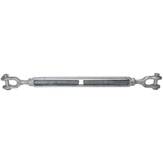 Galvanized Turnbuckle Import Jaw & Jaw 78 inch x 18 image 3 of 3