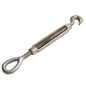 Galvanized Turnbuckle Import Hook & Eye 58 inch x 6 inch image 1 of 3