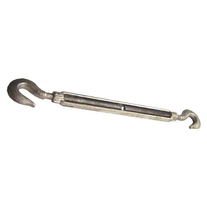 Galvanized Turnbuckle Import Hook & Hook 34 inch x 12 image 3 of 3