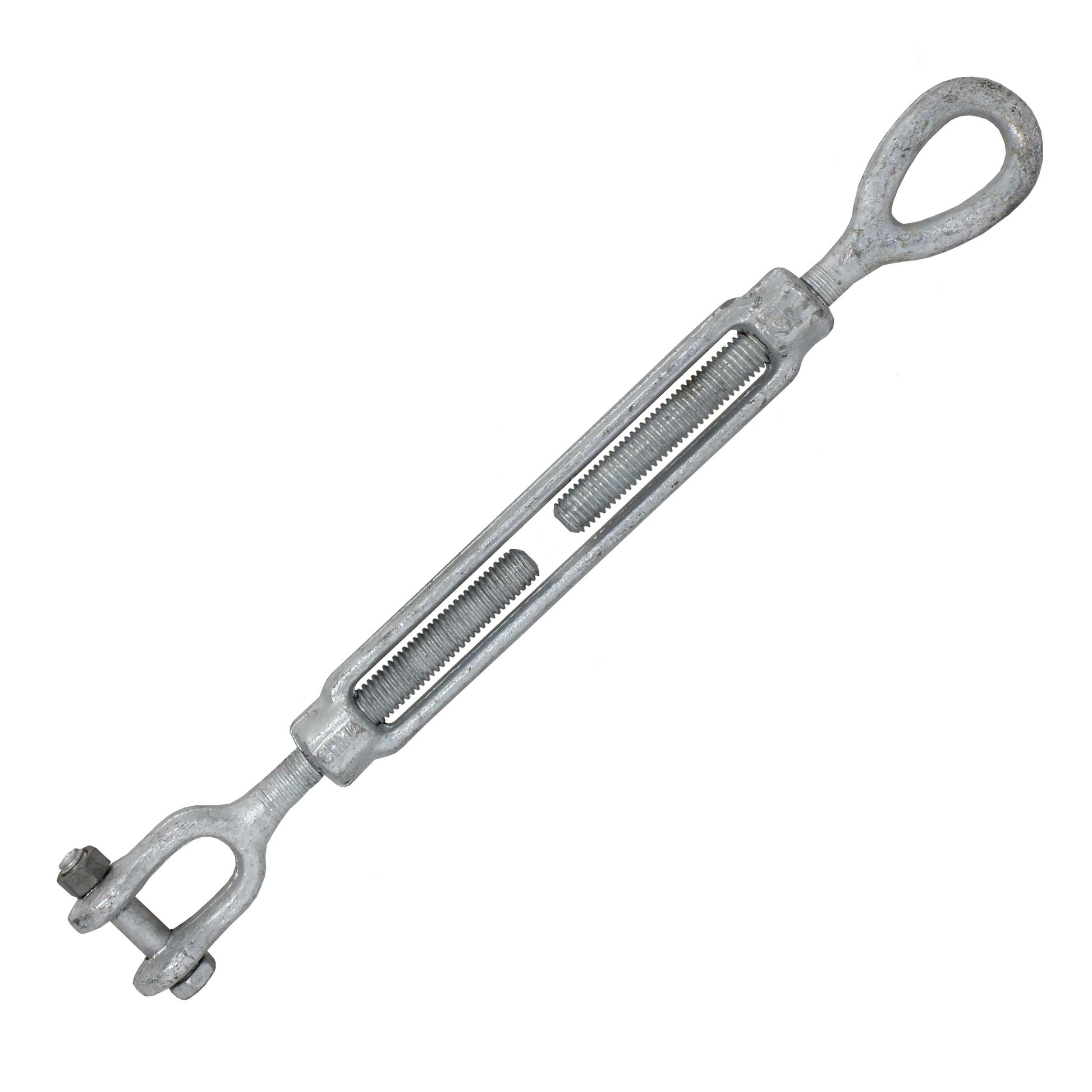 Galvanized Turnbuckle Import Jaw & Eye 12 inch x 9 inch image 1 of 3