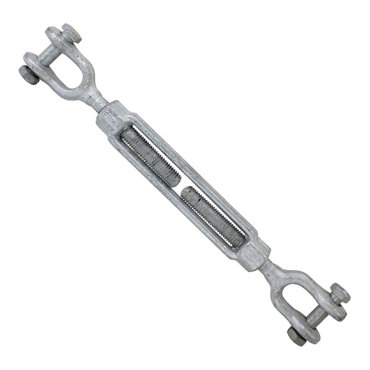Galvanized Turnbuckle Import Jaw & Jaw 14 inch x 4 inch image 1 of 3