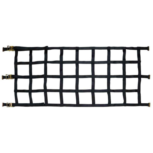 42" x  82" Heavy Duty Cargo Net with Ratchets & E-Track Fittings