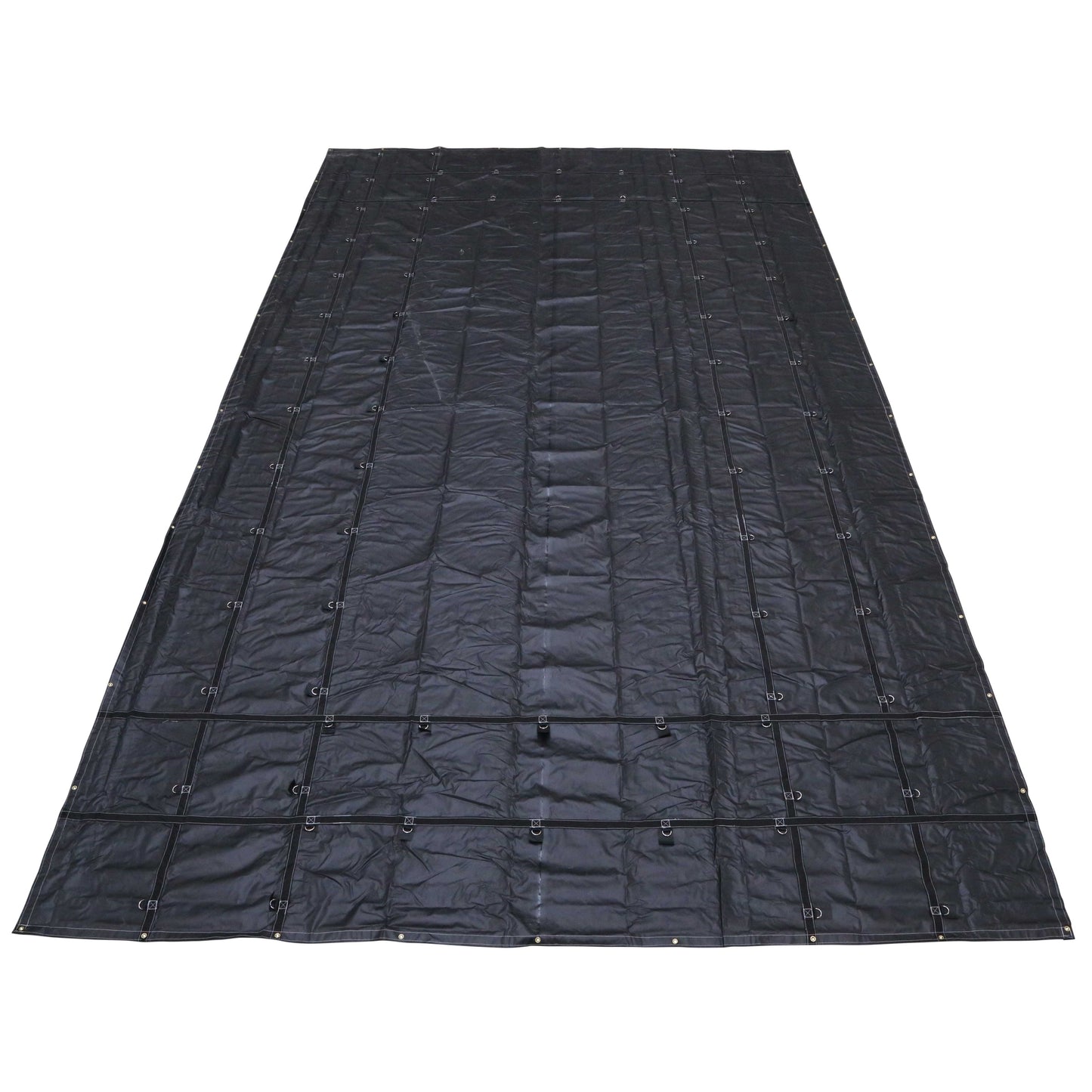 Heavy Duty Steel Tarp 16 foot x 27 foot (4 foot Drop4Sided) 18oz image 1 of 9