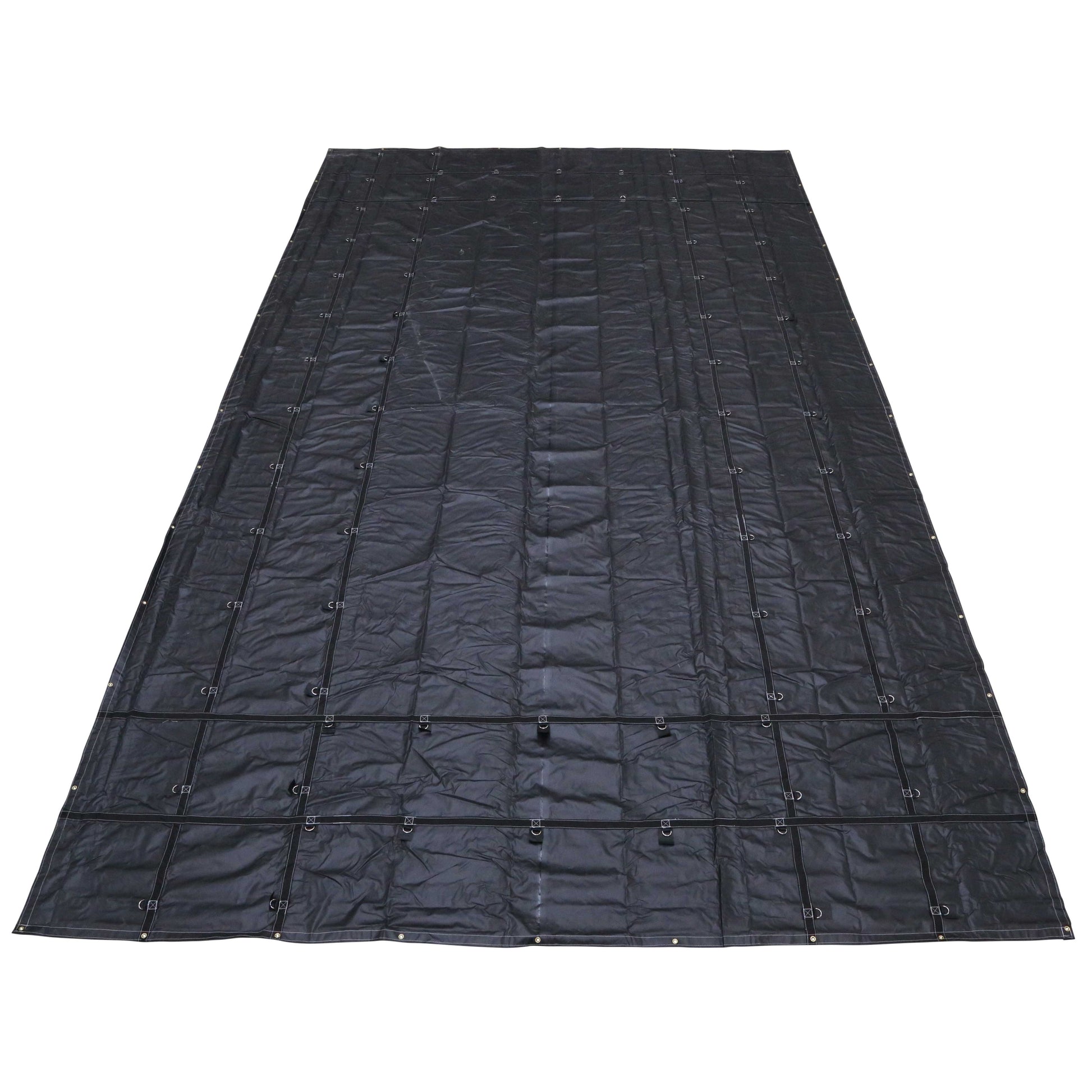 Heavy Duty Steel Tarp 16 foot x 27 foot (4 foot Drop4Sided) 18oz image 1 of 9