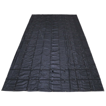 Heavy Duty Steel Tarp 16 foot x 27 foot (4 foot Drop4Sided) 18oz image 1 of 9