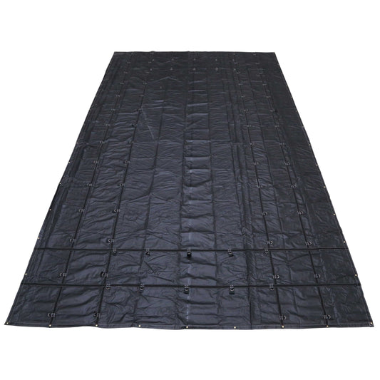 Heavy Duty Steel Tarp 16 foot x 27 foot (4 foot Drop4Sided) 18oz image 1 of 9