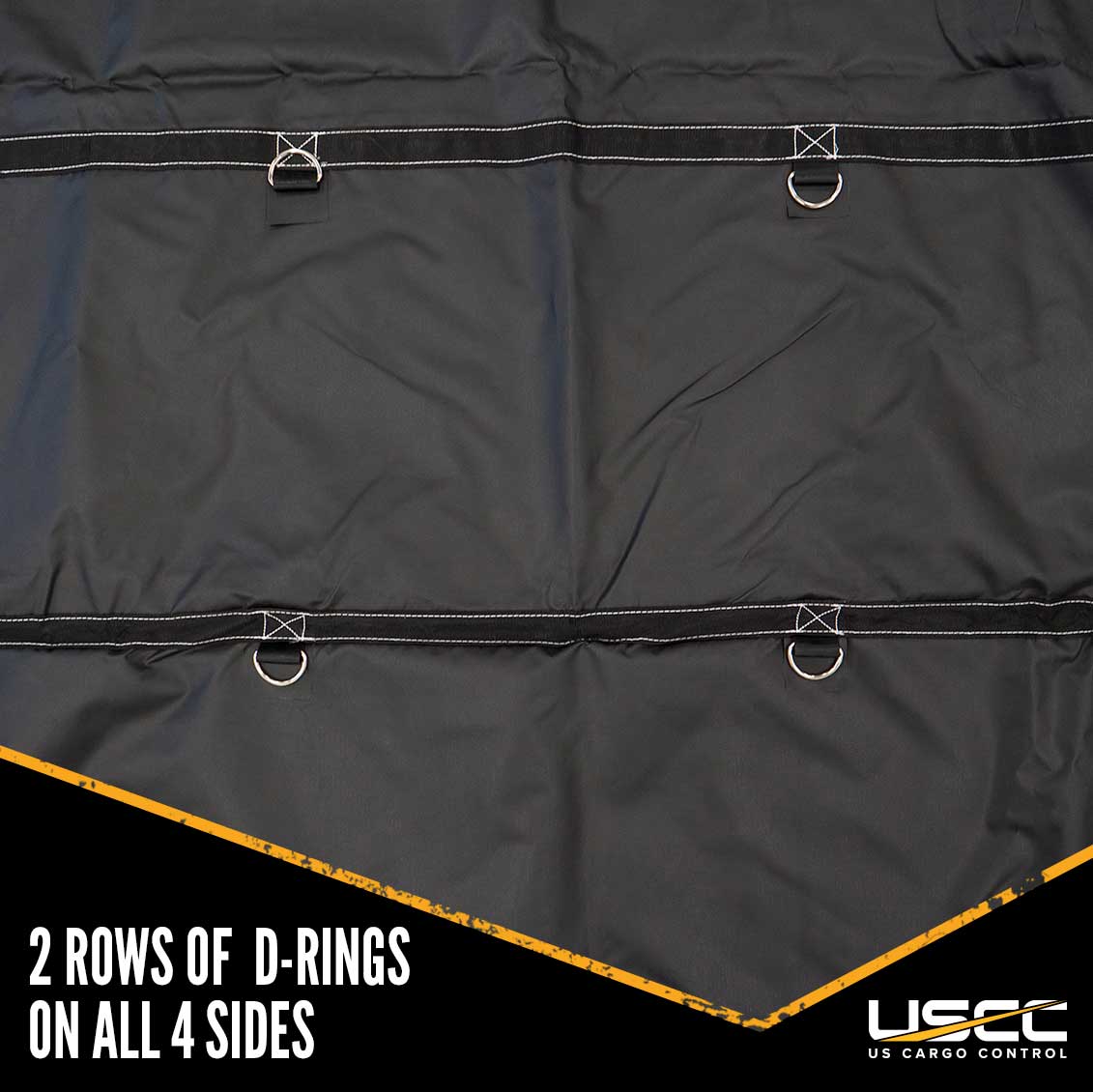 Heavy Duty Steel Tarp 16 foot x 27 foot (4 foot Drop4Sided) 18oz image 3 of 9